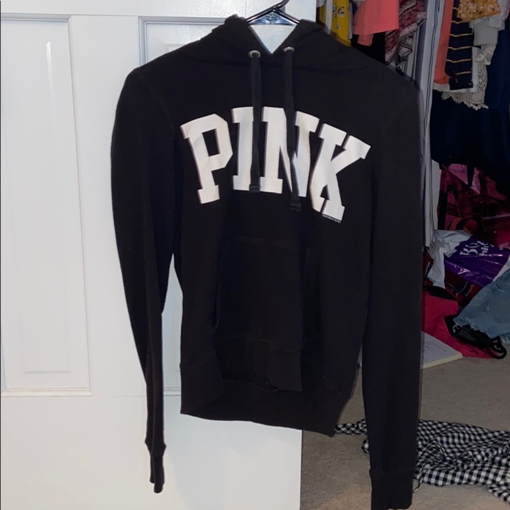 Pink hoodie